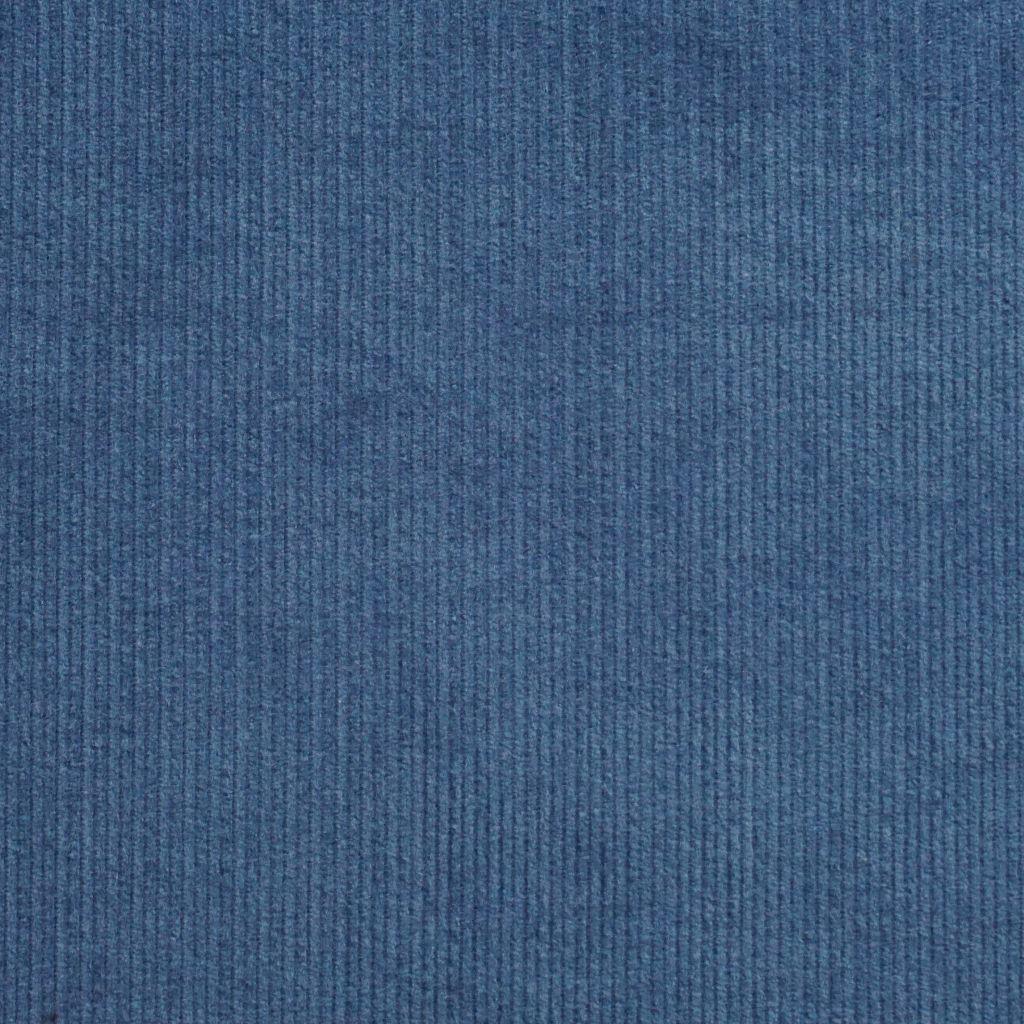Feincord aus Baumwolle jeansblau